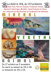 Expo minéral, végétal, animal