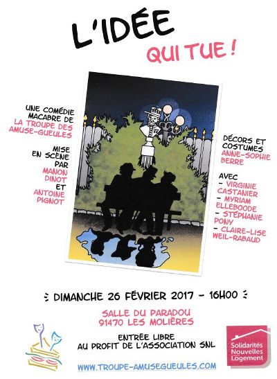 L'idée qui tue- aux Molières