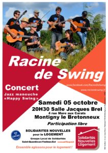 Affiche du concert